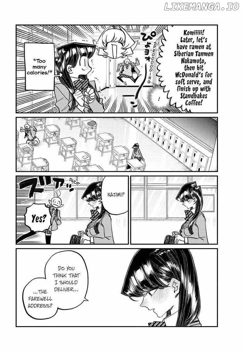 Komi-san wa Komyushou desu Chapter 495 page 7