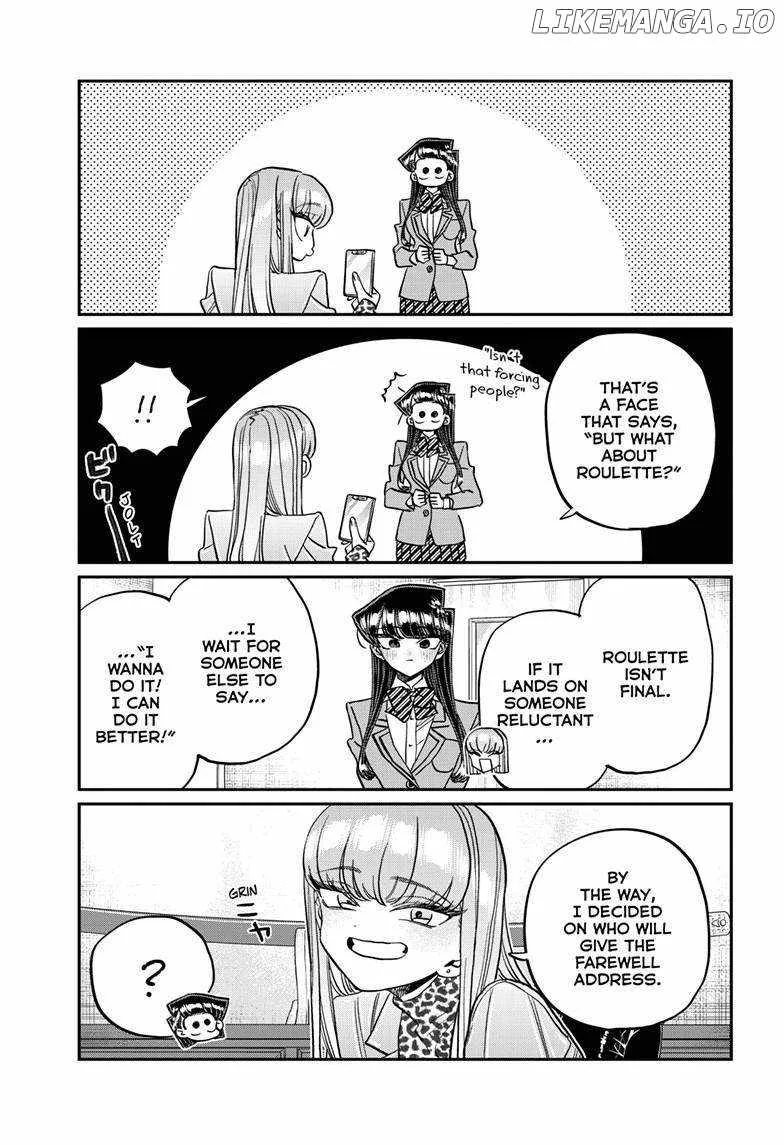 Komi-san wa Komyushou desu Chapter 495 page 18