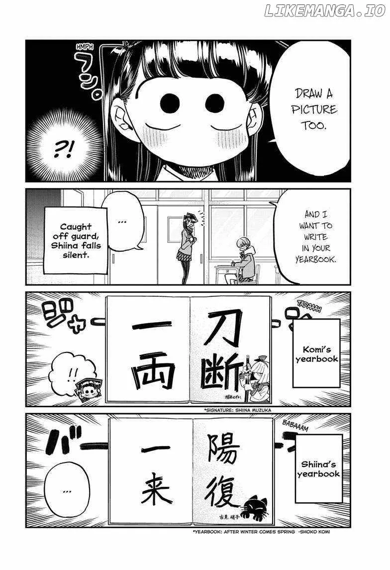 Komi-san wa Komyushou desu Chapter 497 page 3