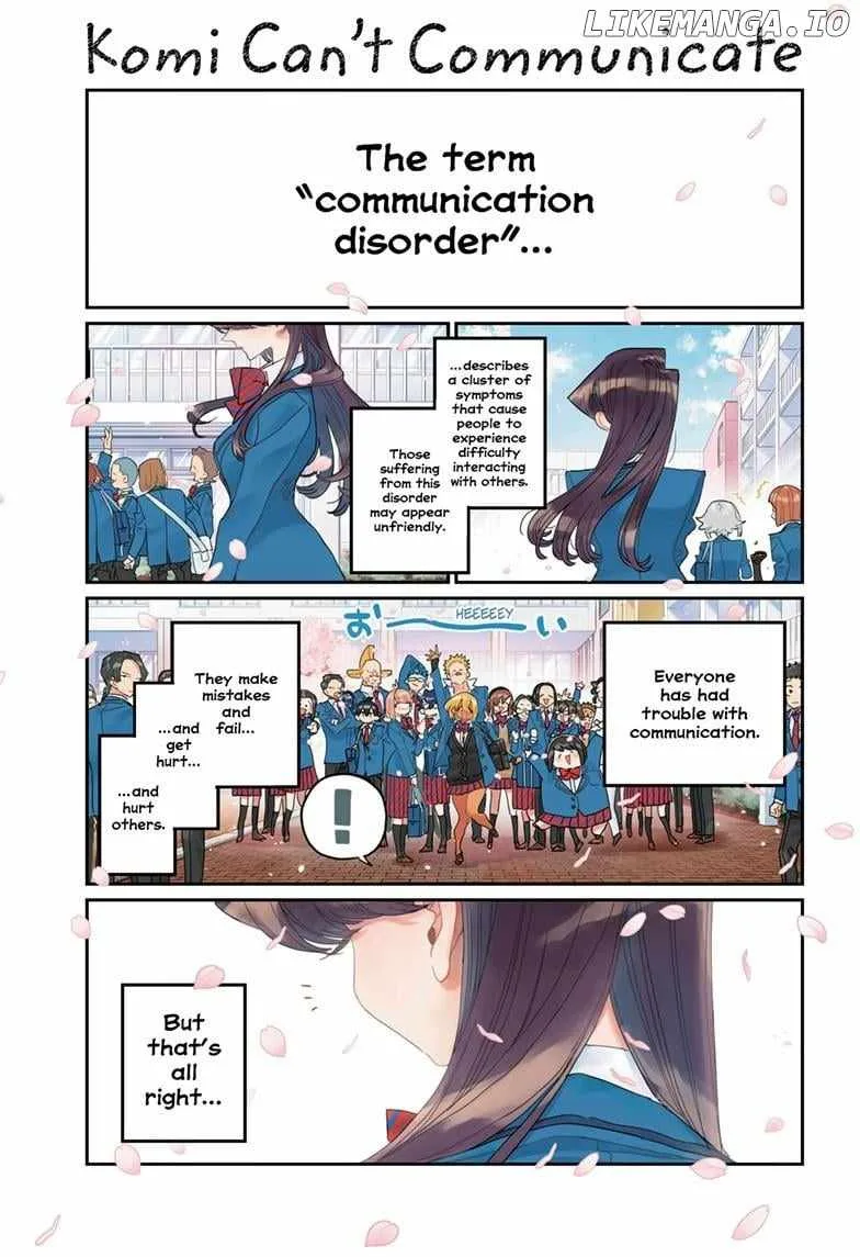 Komi-san wa Komyushou desu Chapter 499 page 1