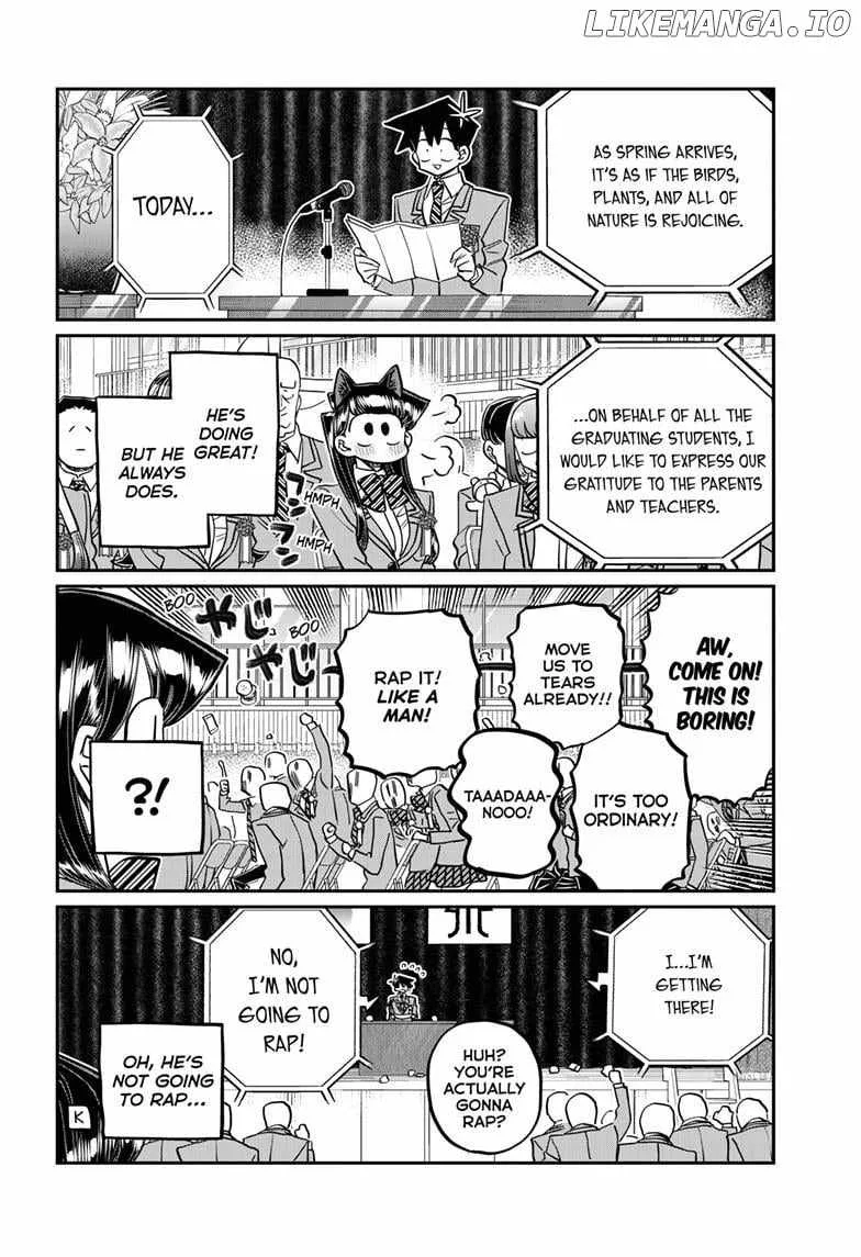 Komi-san wa Komyushou desu Chapter 499 page 7
