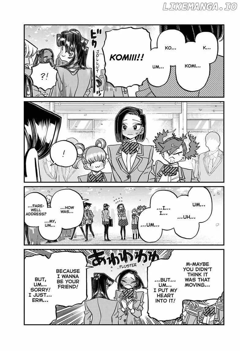 Komi-san wa Komyushou desu Chapter 499 page 14