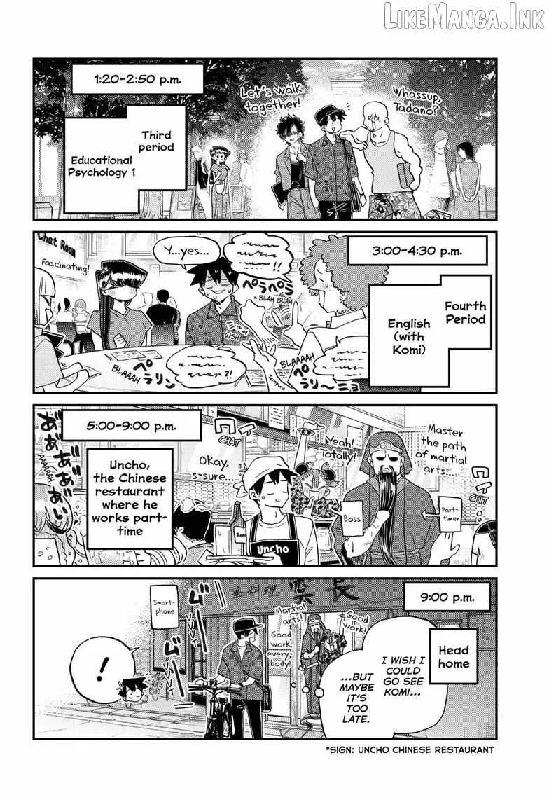 Komi-san wa Komyushou desu Chapter 501 page 3