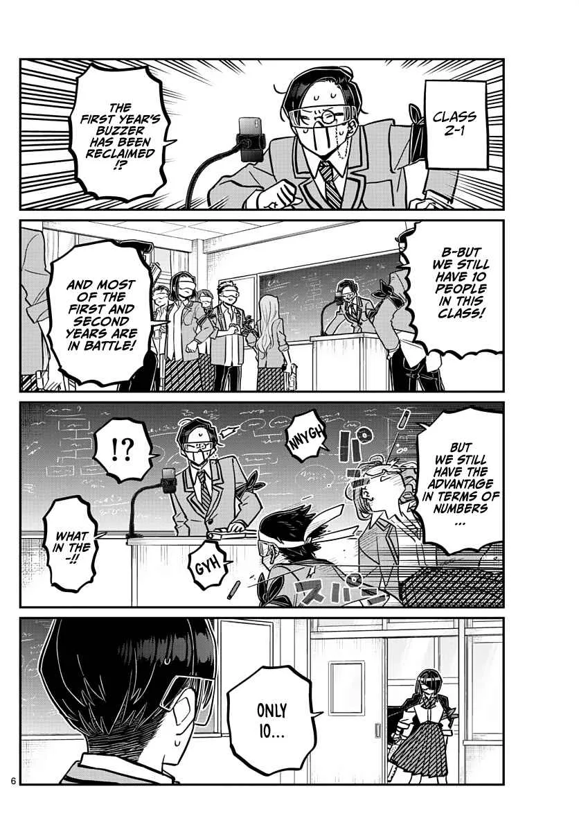 Komi-san wa Komyushou desu Chapter 334 page 6