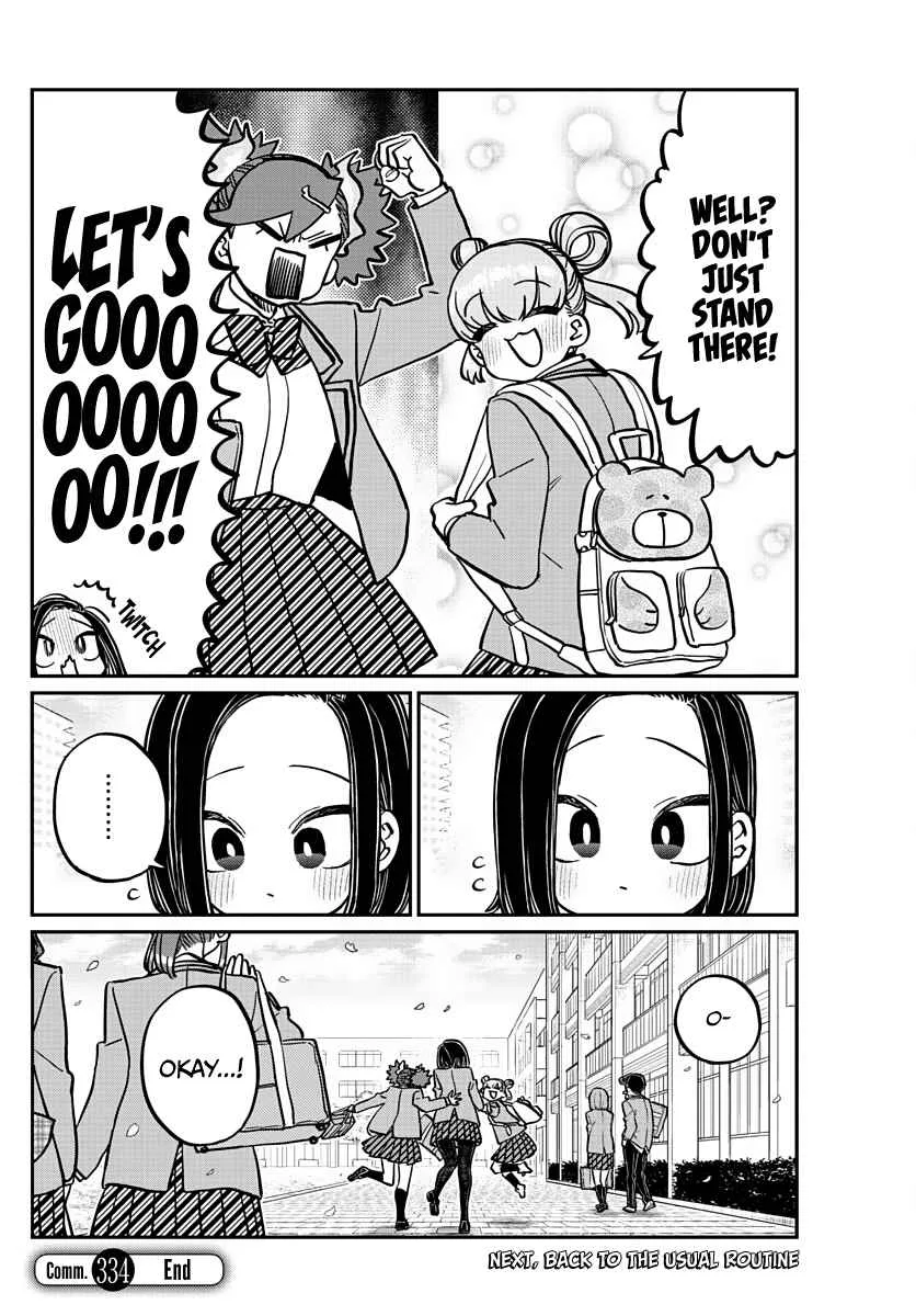 Komi-san wa Komyushou desu Chapter 334 page 18