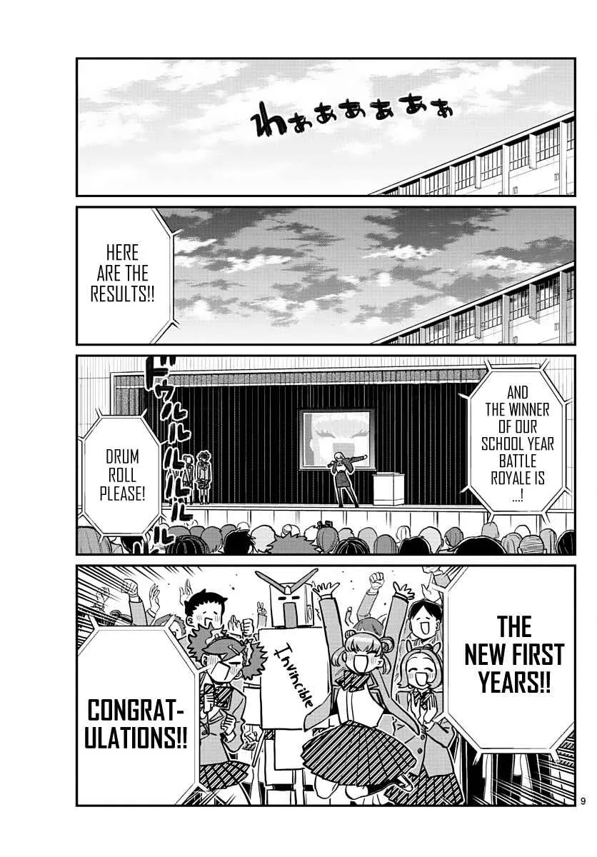Komi-san wa Komyushou desu Chapter 334 page 9