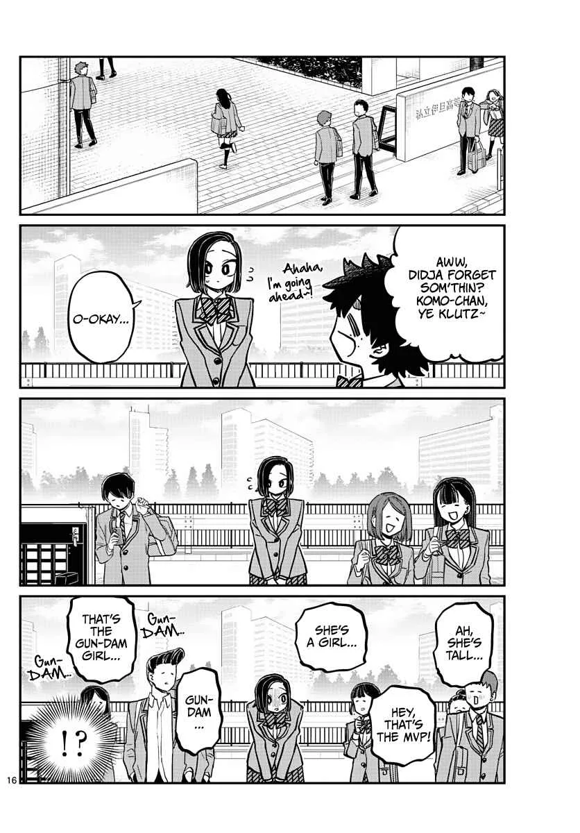 Komi-san wa Komyushou desu Chapter 334 page 16