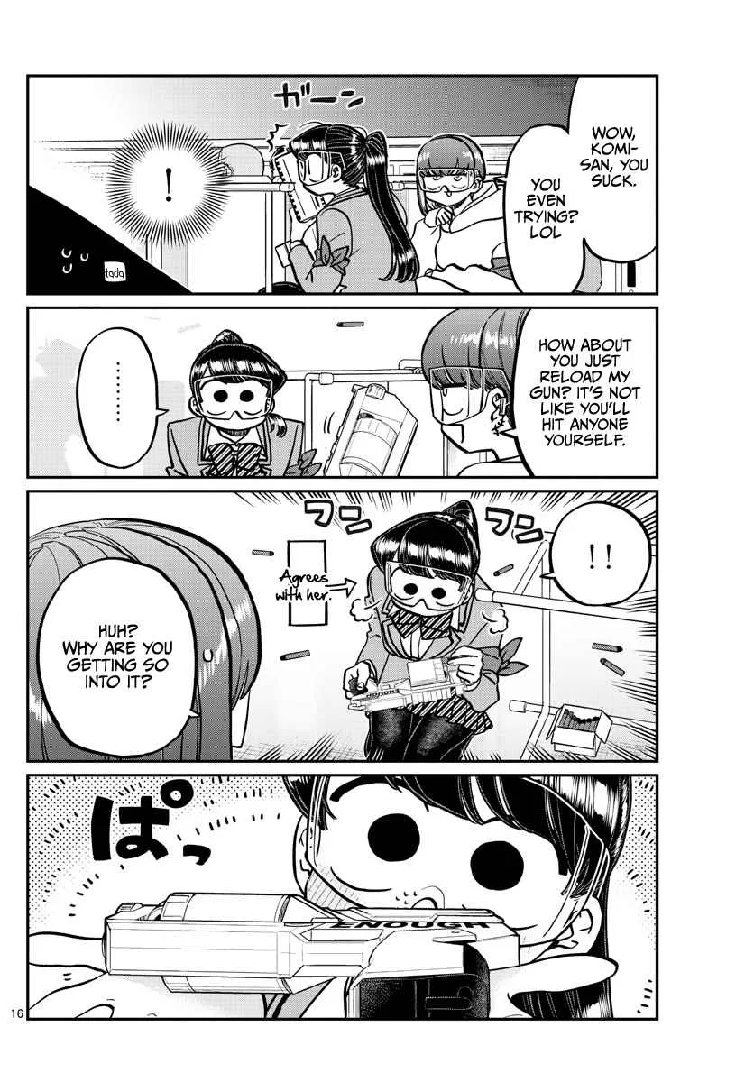 Komi-san wa Komyushou desu Chapter 333.2 page 16