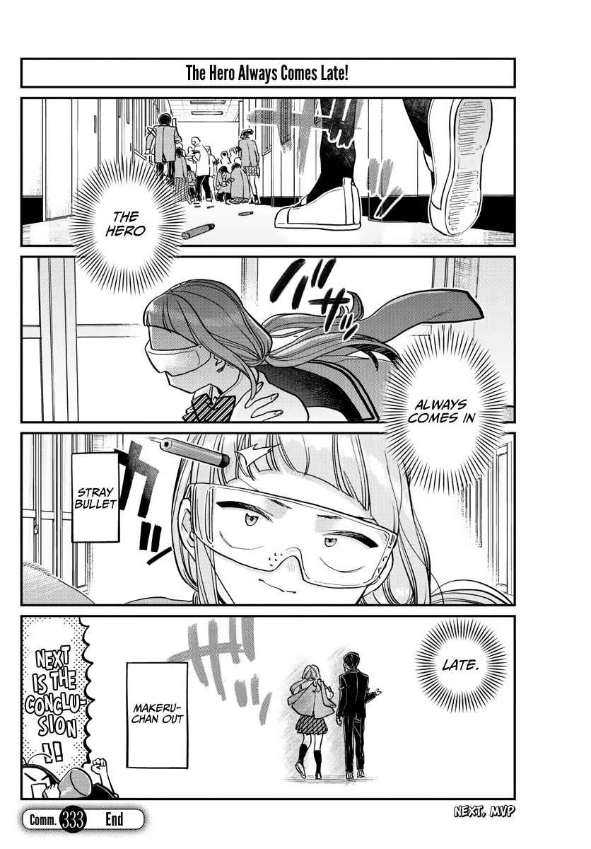 Komi-san wa Komyushou desu Chapter 333.2 page 18