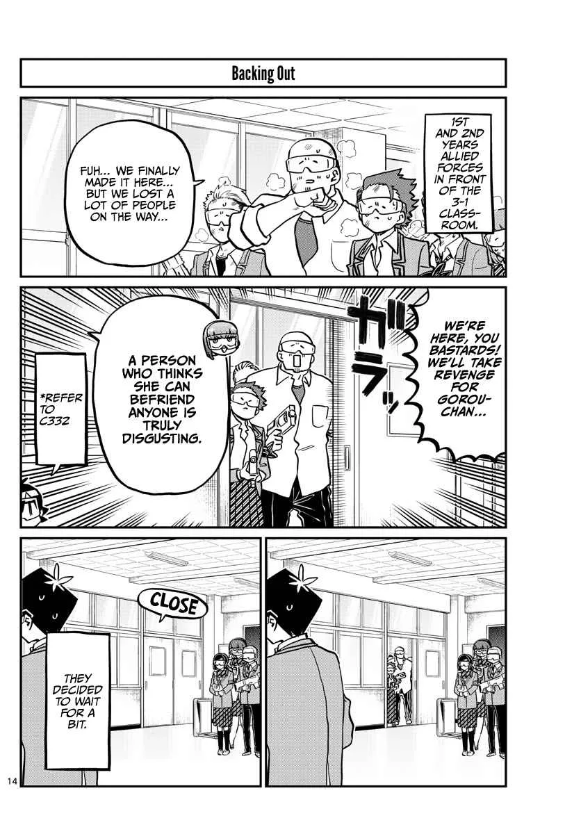 Komi-san wa Komyushou desu Chapter 333.2 page 14