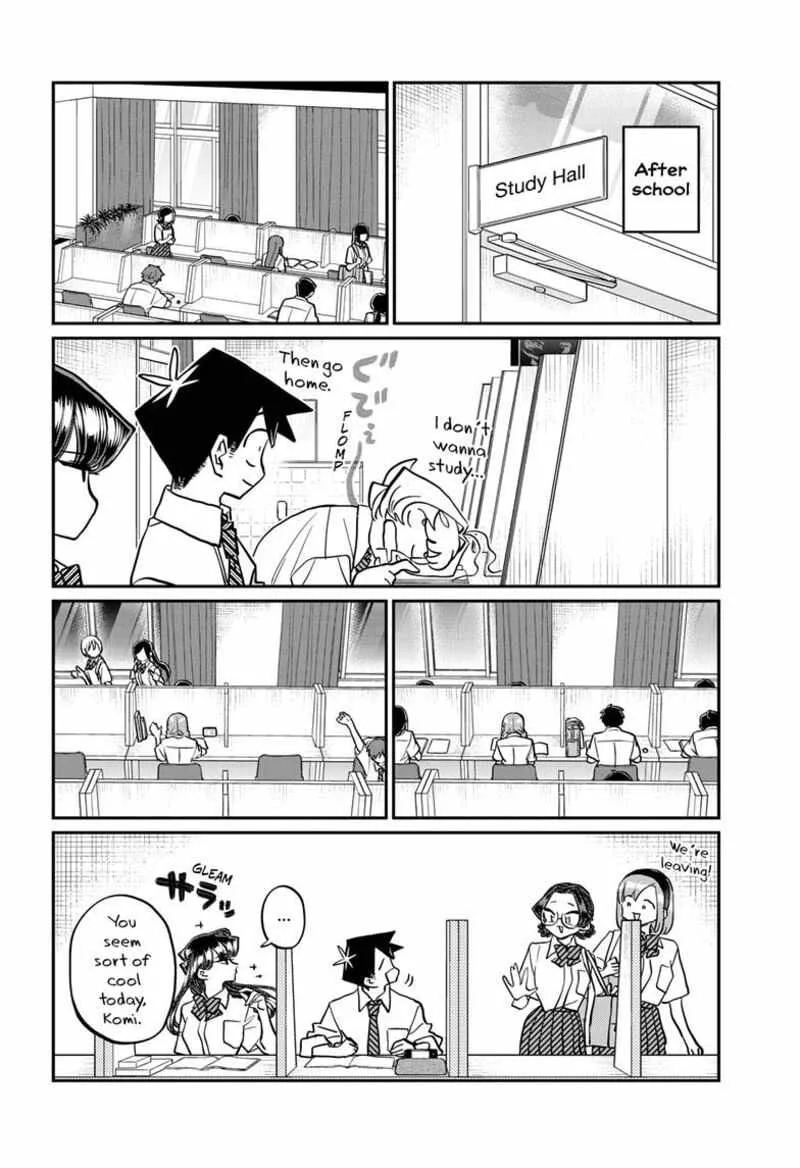 Komi-san wa Komyushou desu Chapter 427 page 9