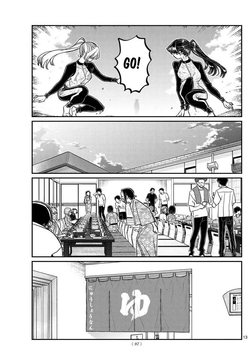 Komi-san wa Komyushou desu Chapter 381 page 14