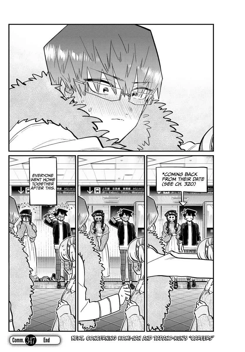 Komi-san wa Komyushou desu Chapter 347 page 8