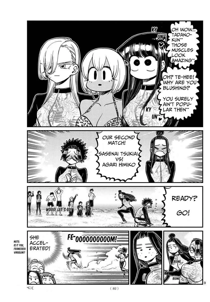 Komi-san wa Komyushou desu Chapter 381 page 10