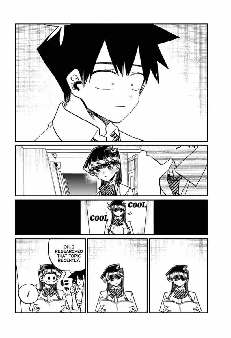 Komi-san wa Komyushou desu Chapter 427 page 11