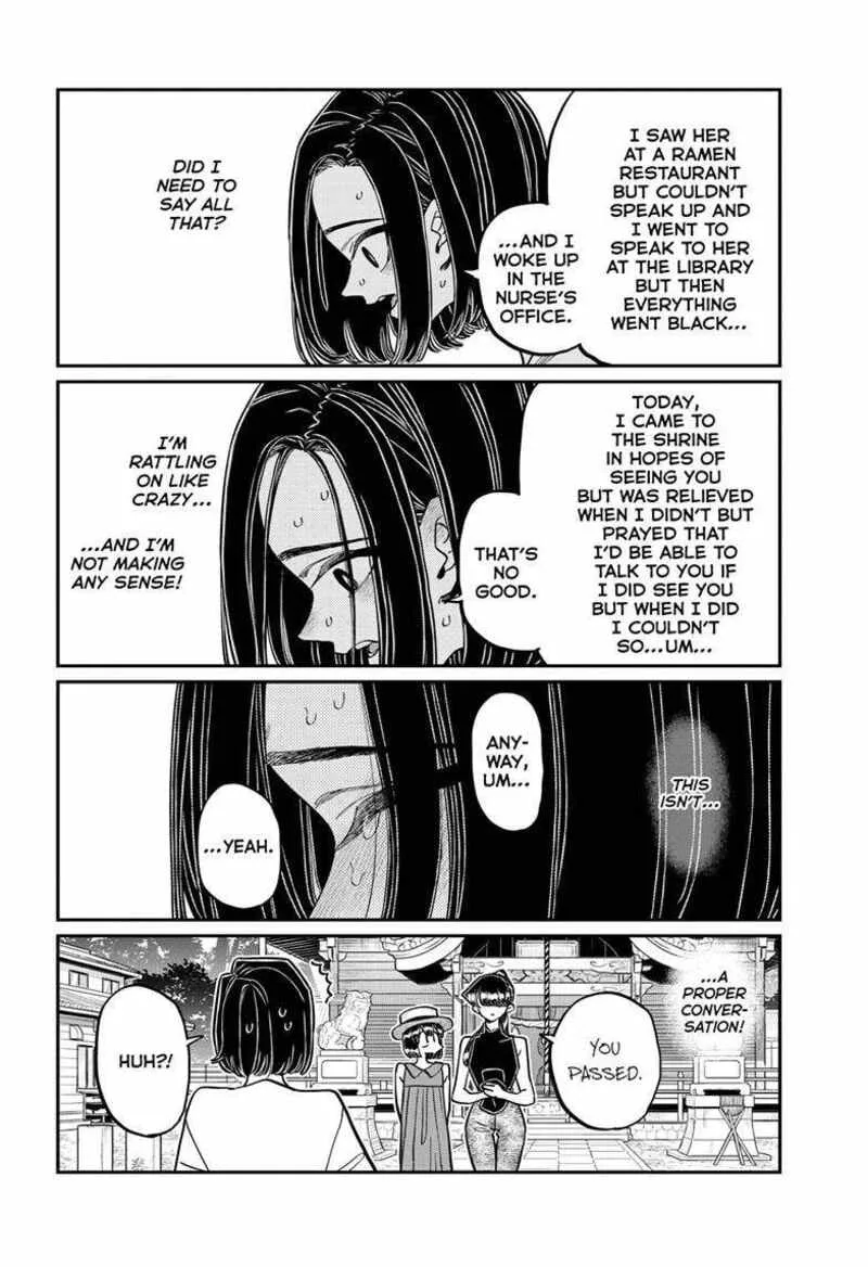 Komi-san wa Komyushou desu Chapter 410 page 8