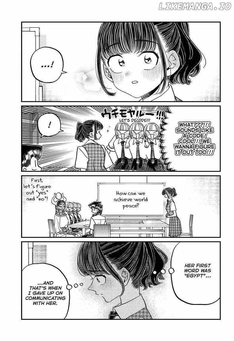 Komi-san wa Komyushou desu Chapter 441 page 9