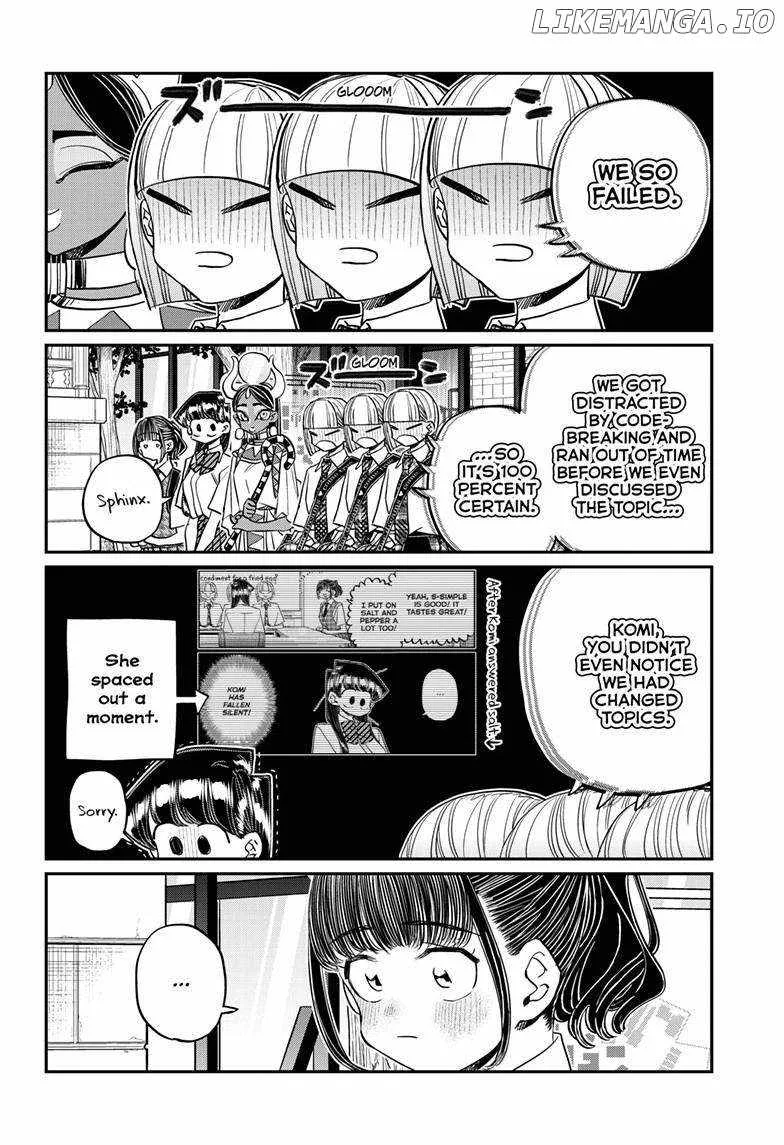 Komi-san wa Komyushou desu Chapter 441 page 14