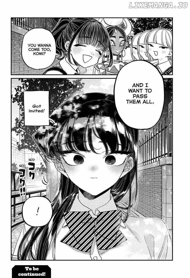 Komi-san wa Komyushou desu Chapter 441 page 18