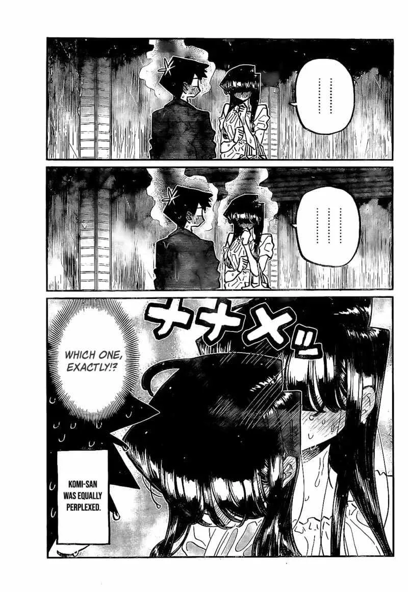 Komi-san wa Komyushou desu Chapter 412 page 3