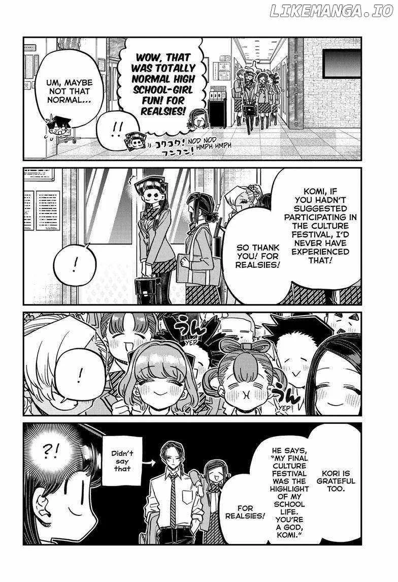 Komi-san wa Komyushou desu Chapter 456 page 14