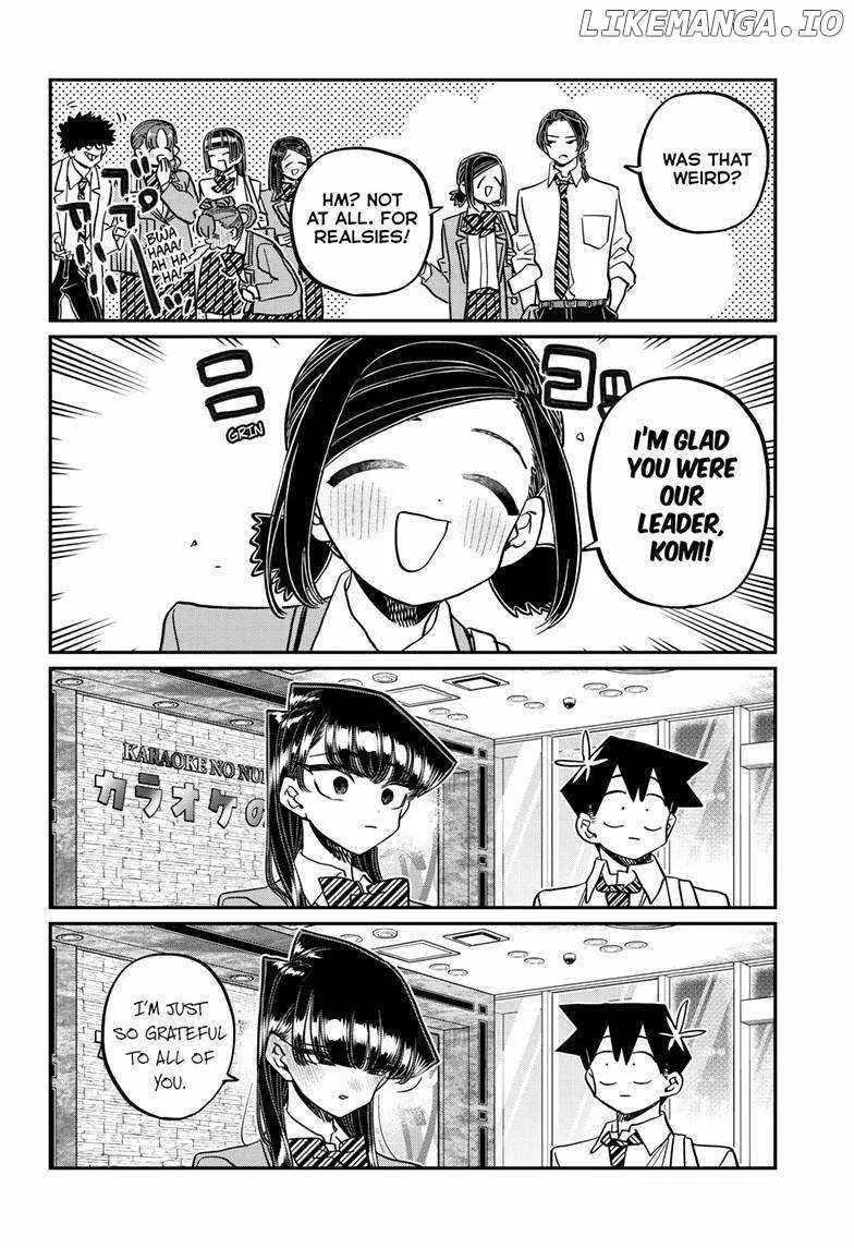 Komi-san wa Komyushou desu Chapter 456 page 16