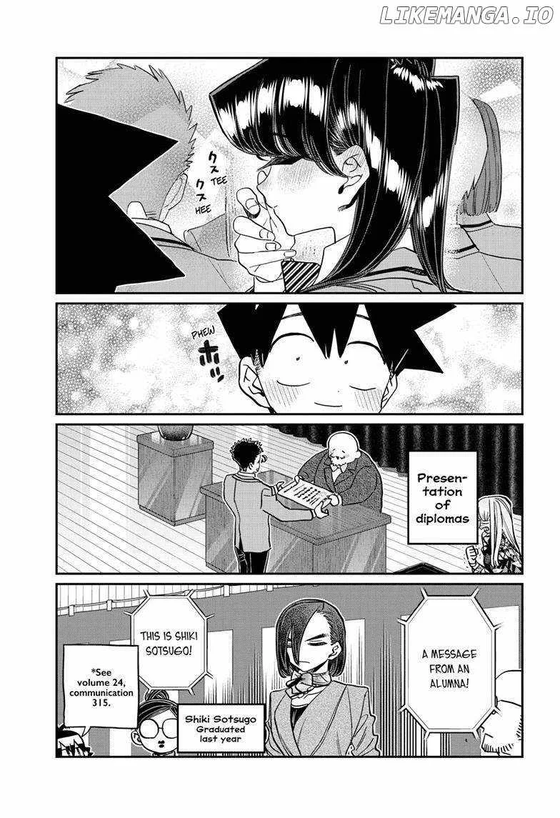Komi-san wa Komyushou desu Chapter 498 page 4