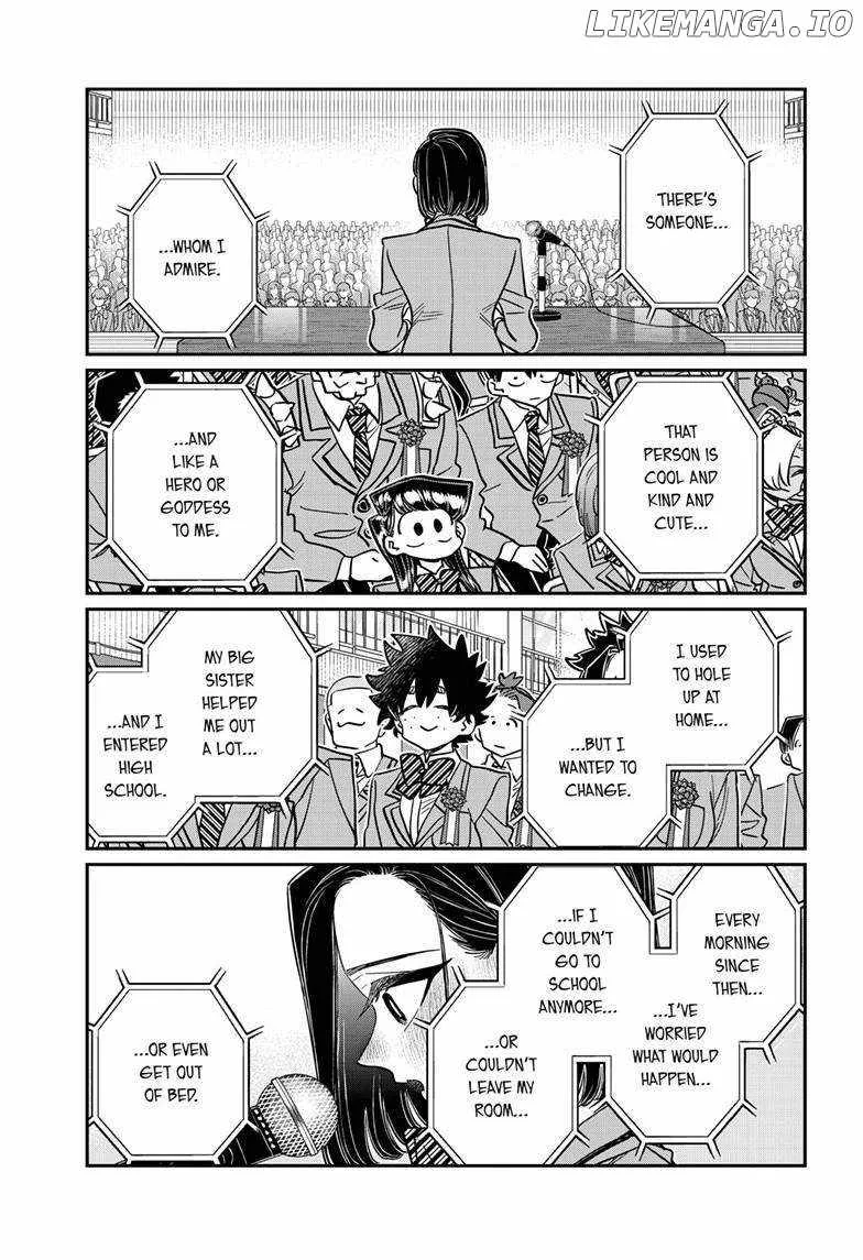 Komi-san wa Komyushou desu Chapter 498 page 8