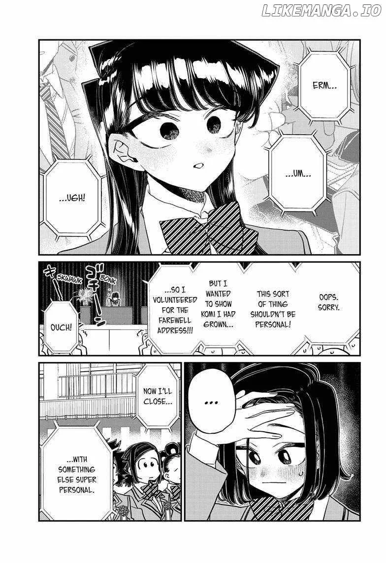 Komi-san wa Komyushou desu Chapter 498 page 10
