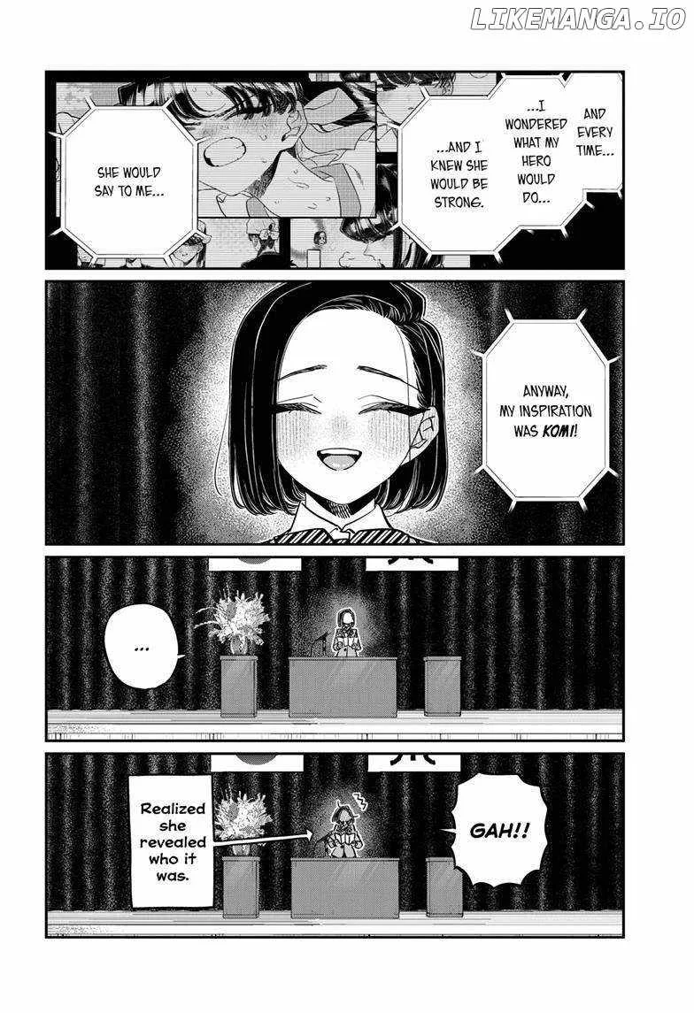 Komi-san wa Komyushou desu Chapter 498 page 9
