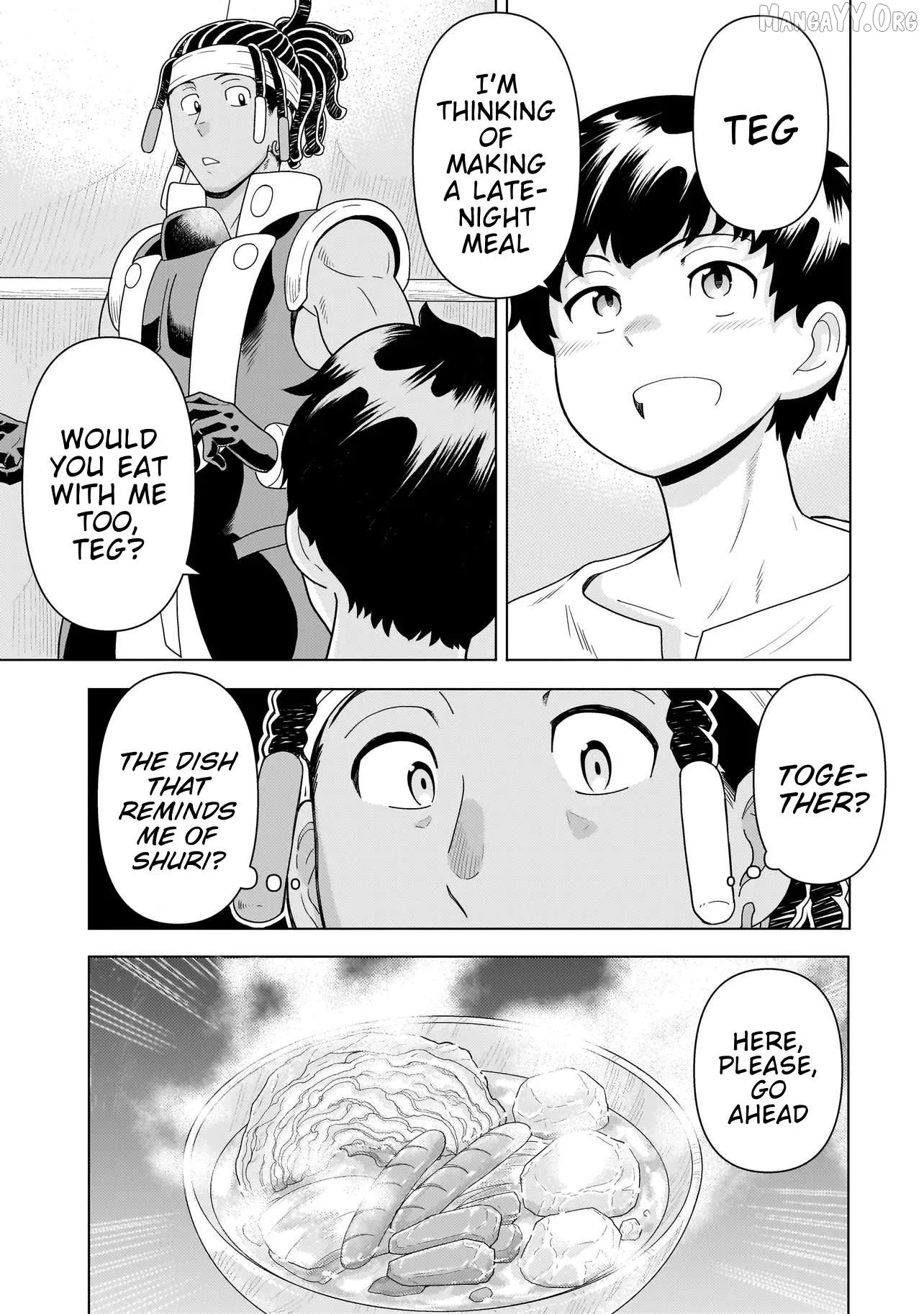 Youheidan no Ryouriban Chapter 10.3 page 1