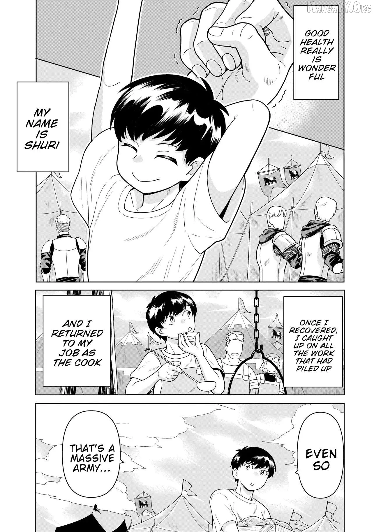 Youheidan no Ryouriban Chapter 11.1 page 1