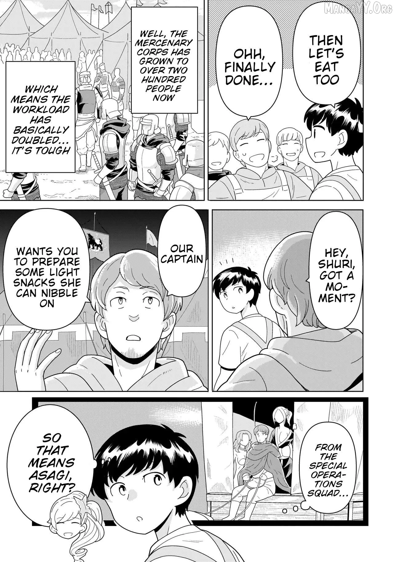 Youheidan no Ryouriban Chapter 11.1 page 13