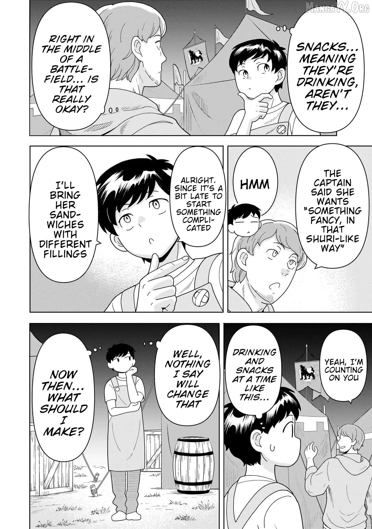 Youheidan no Ryouriban Chapter 11.1 page 14