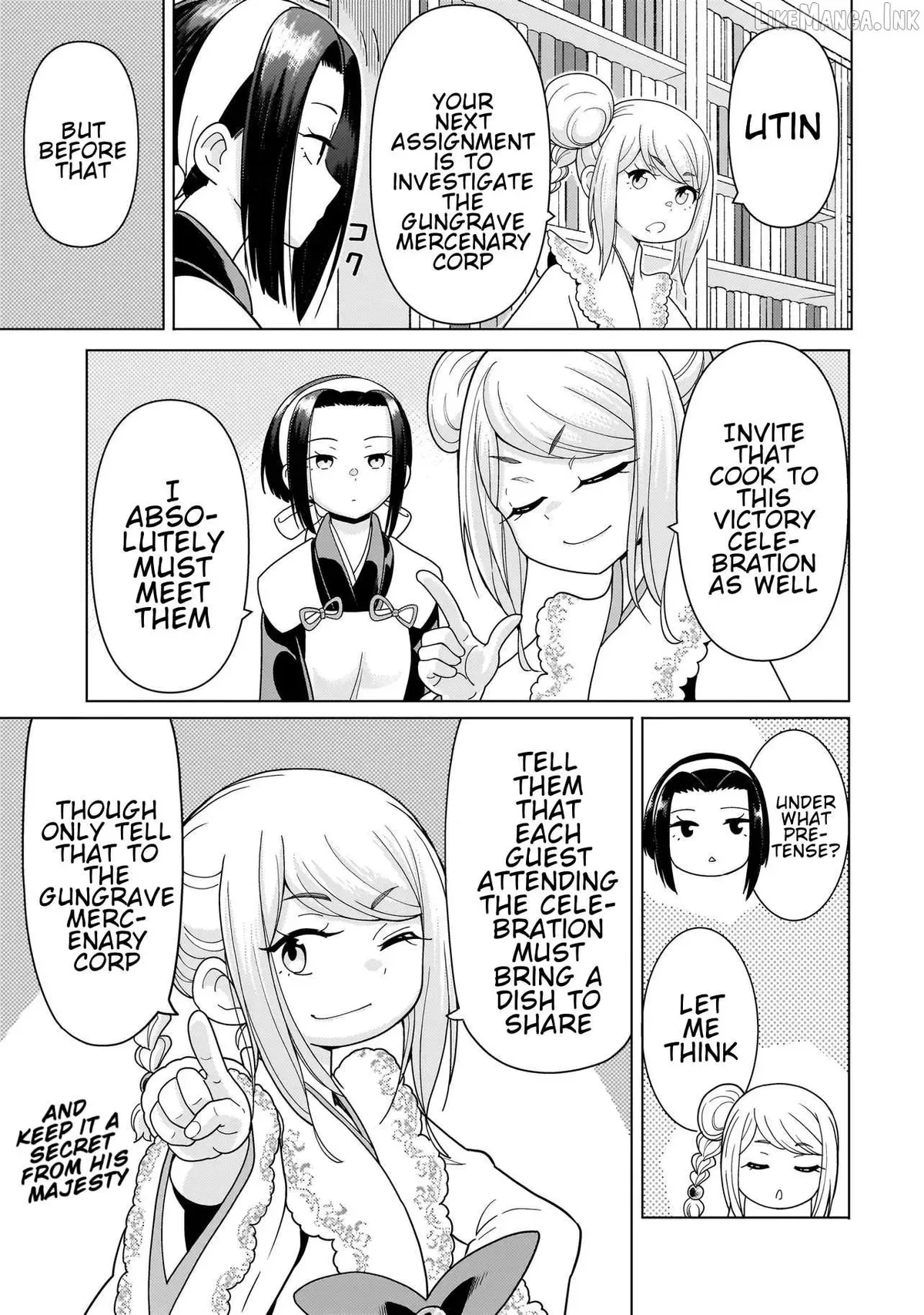 Youheidan no Ryouriban Chapter 14.2 page 9
