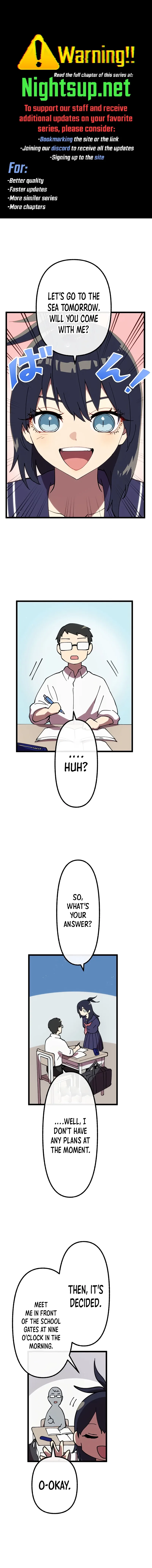 Last Boss Shoujo Akari - Watashi Yori Tsuyoi Yatsu ni Ai ni Gendai ni Iku Chapter 53 page 1