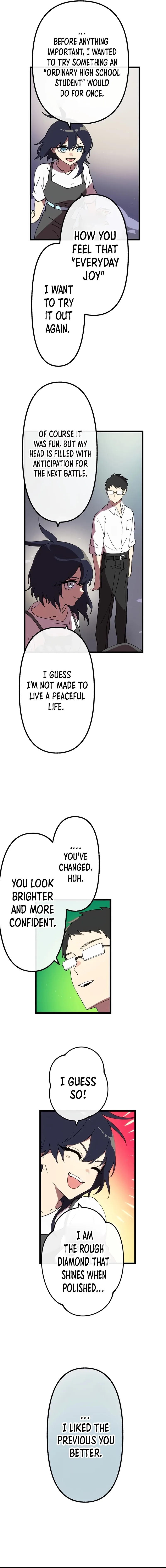 Last Boss Shoujo Akari - Watashi Yori Tsuyoi Yatsu ni Ai ni Gendai ni Iku Chapter 54 page 10
