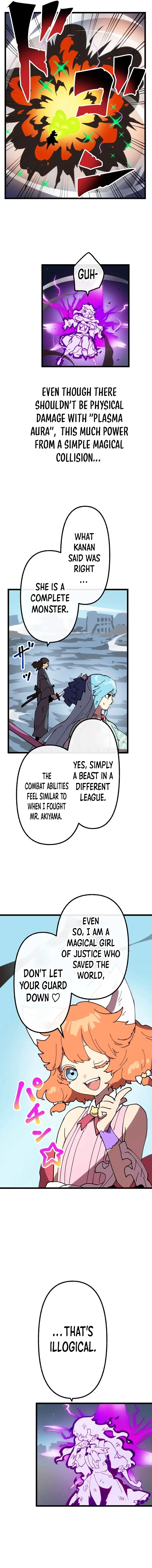 Last Boss Shoujo Akari - Watashi Yori Tsuyoi Yatsu ni Ai ni Gendai ni Iku Chapter 64 page 4