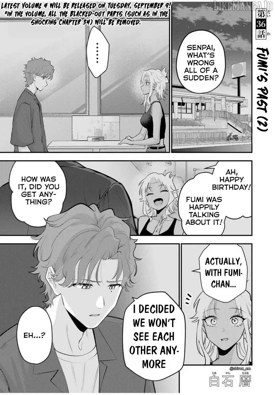 Oyasumi Fumi-San Chapter 36 page 2