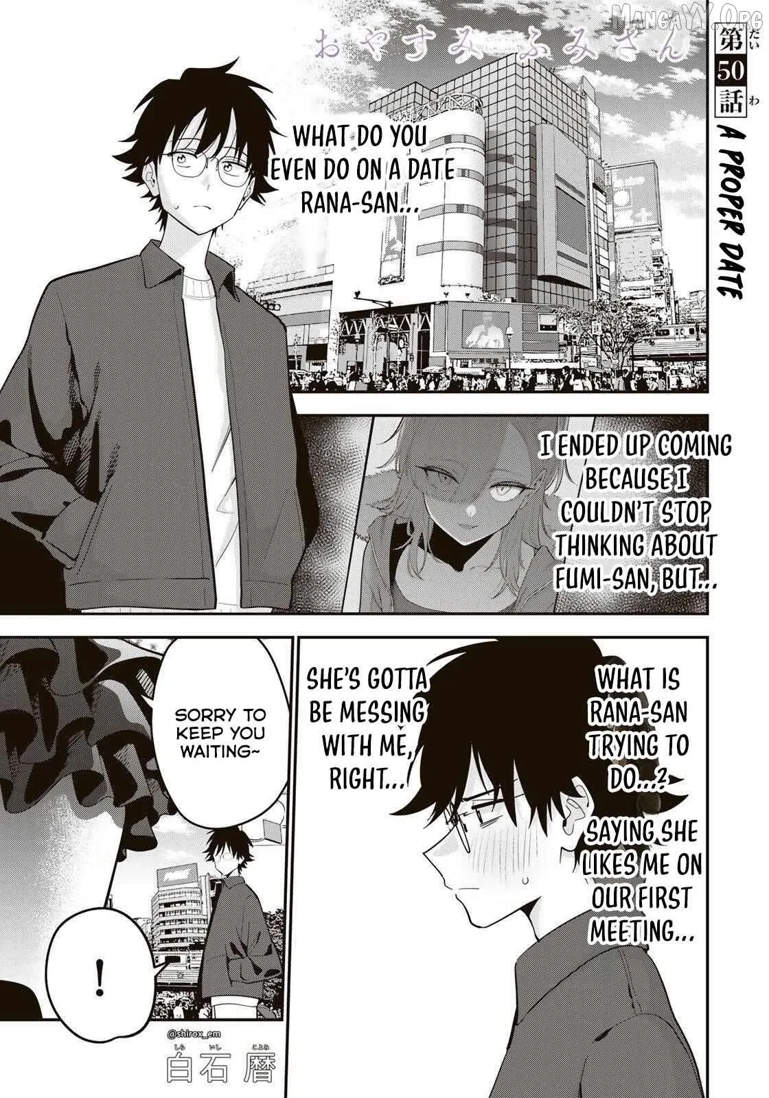 Oyasumi Fumi-San Chapter 50 page 2