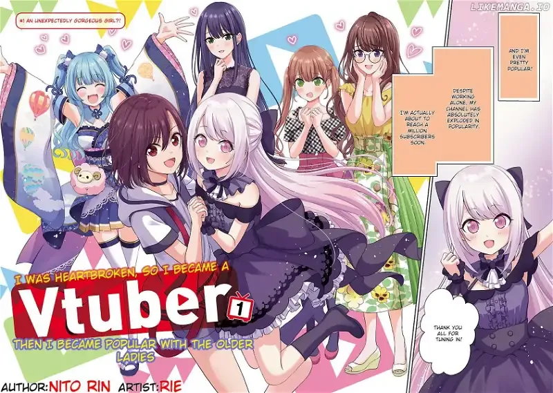 Shitsurenshita node Vtuber Hajimetara Toshiue no Onee-san ni Motemashita Chapter 1 page 2