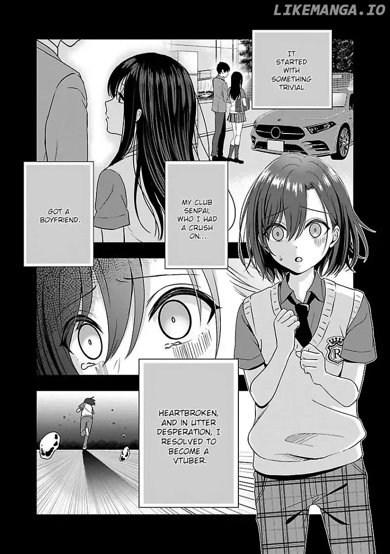 Shitsurenshita node Vtuber Hajimetara Toshiue no Onee-san ni Motemashita Chapter 1 page 4