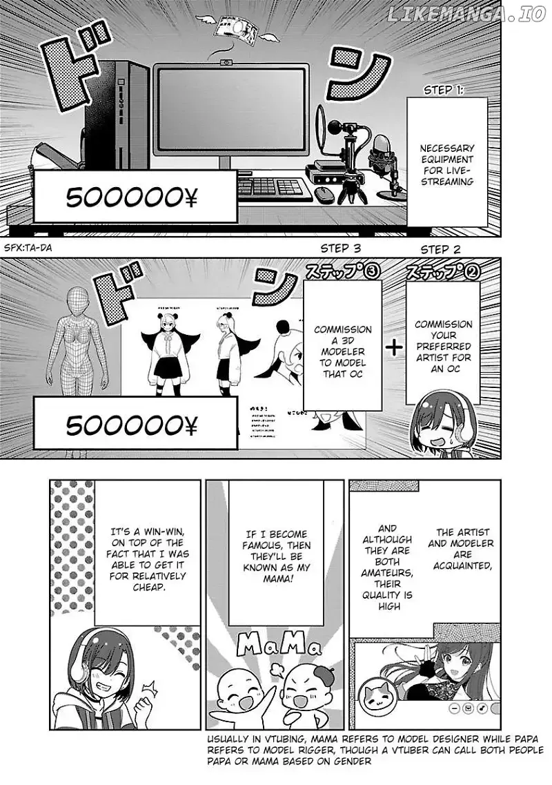 Shitsurenshita node Vtuber Hajimetara Toshiue no Onee-san ni Motemashita Chapter 1 page 8