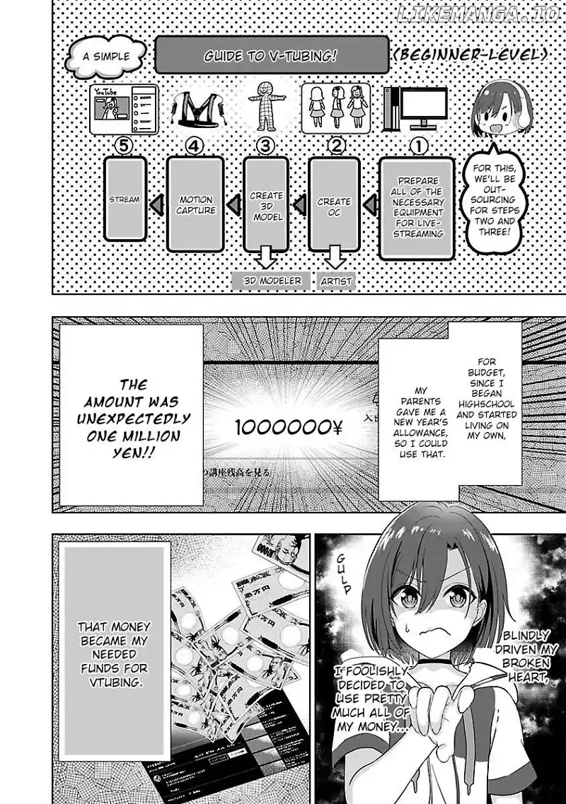 Shitsurenshita node Vtuber Hajimetara Toshiue no Onee-san ni Motemashita Chapter 1 page 7