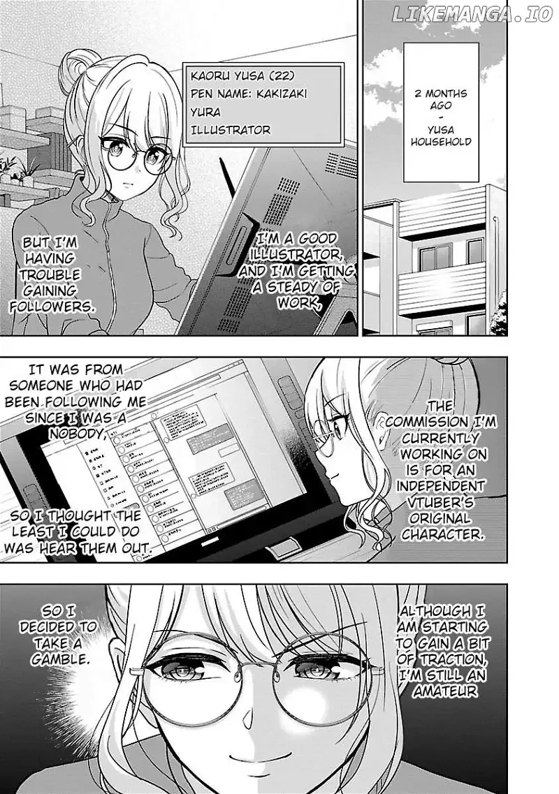 Shitsurenshita node Vtuber Hajimetara Toshiue no Onee-san ni Motemashita Chapter 1 page 23