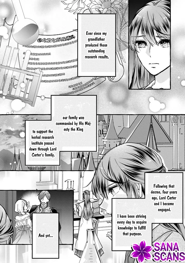 The Abused Genius Lady and the Dark-Minded Researcher's Sweet Herb Lab. Chapter 1 page 16