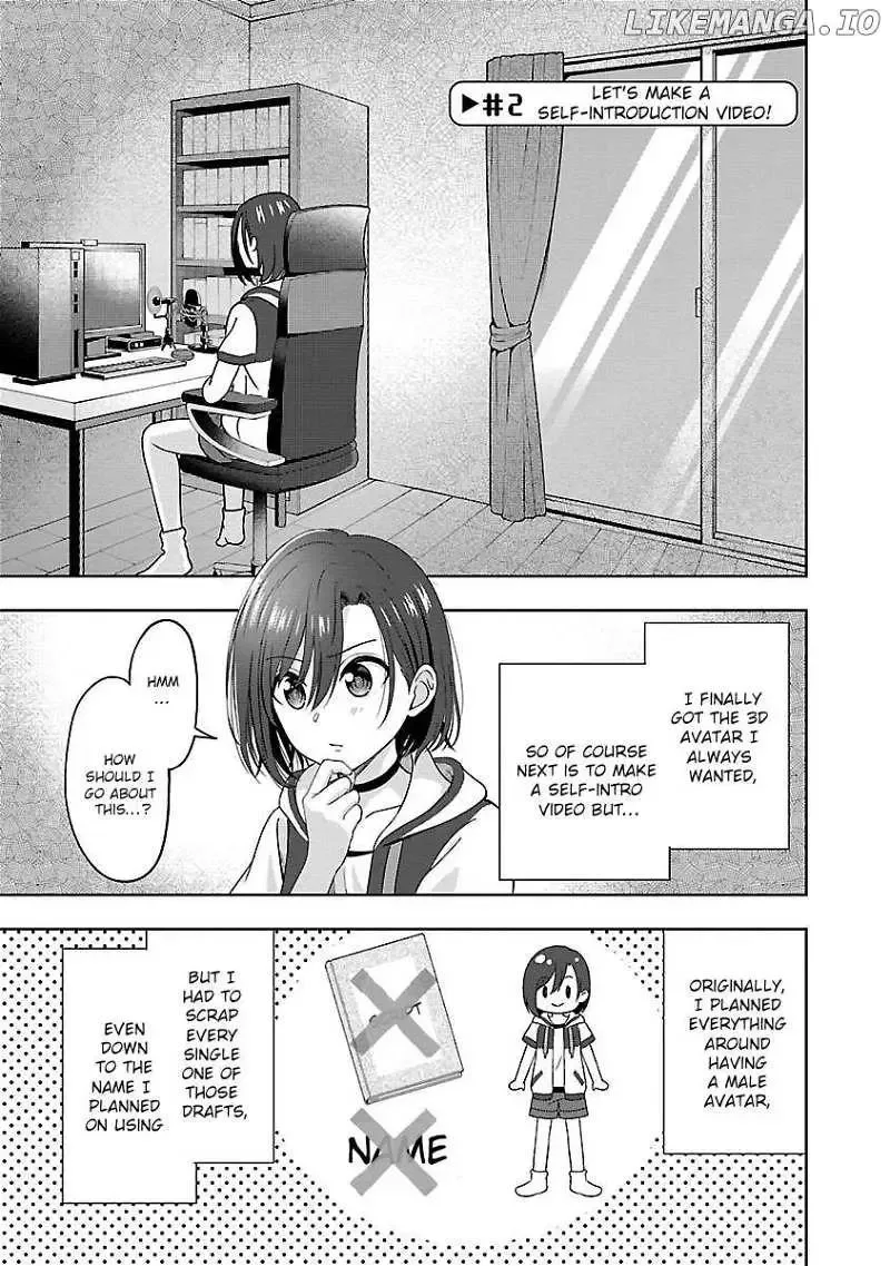Shitsurenshita node Vtuber Hajimetara Toshiue no Onee-san ni Motemashita Chapter 2 page 1