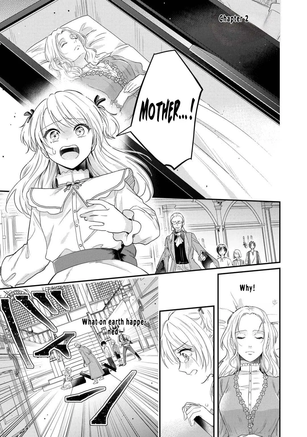 The Villainess Destined to Be Killed for Abusing Her Stepson Is Somehow Doted on by Him Chapter 2 page 1