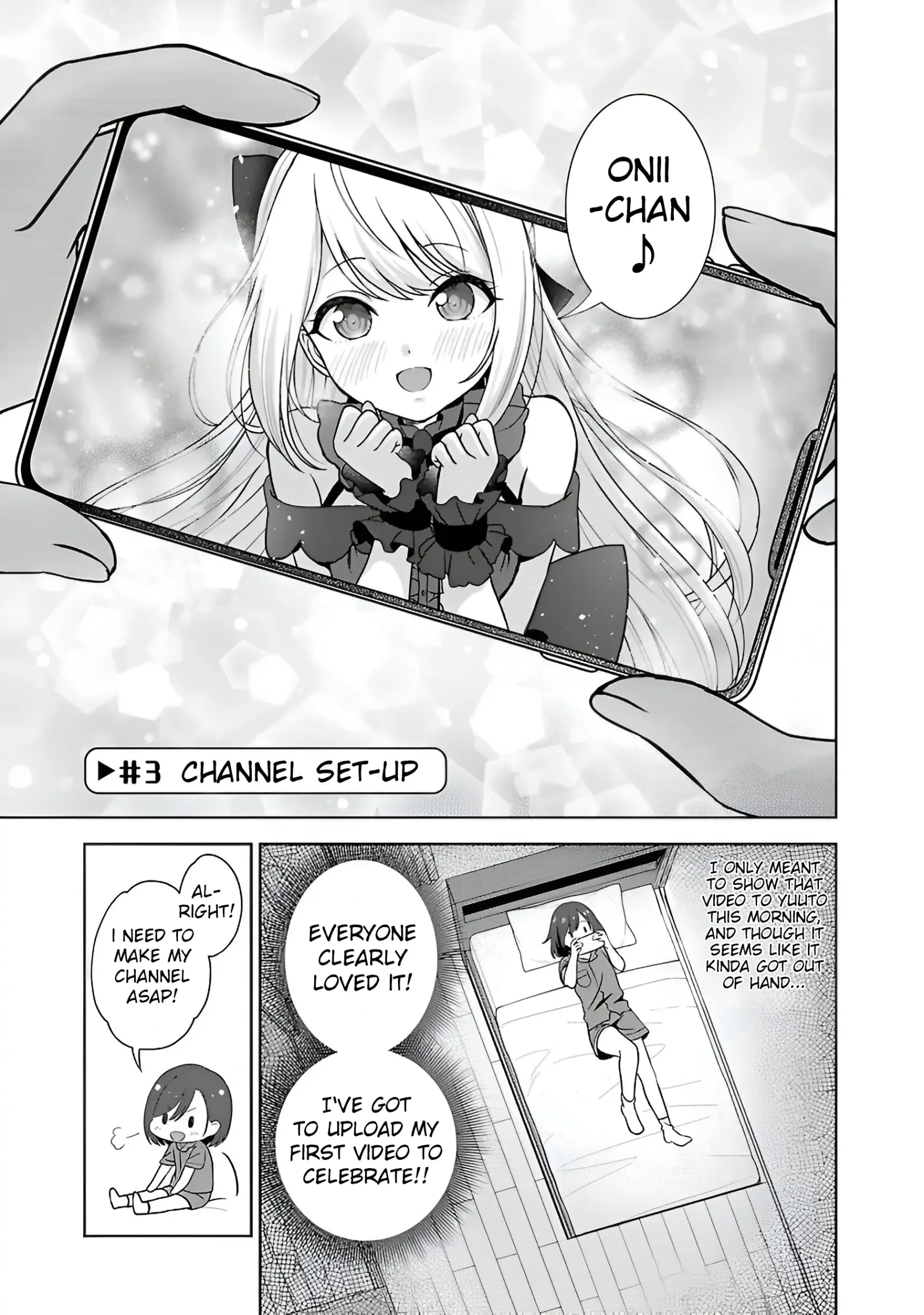 Shitsurenshita node Vtuber Hajimetara Toshiue no Onee-san ni Motemashita Chapter 3 page 1