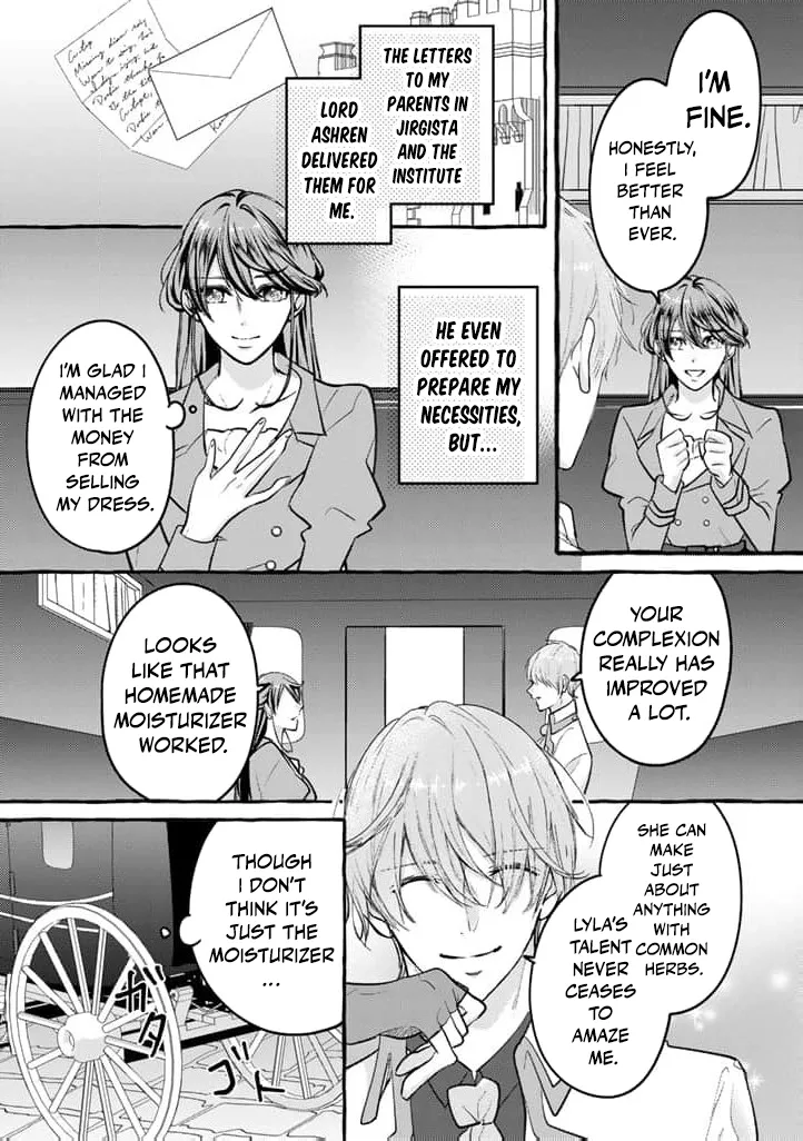 The Abused Genius Lady and the Dark-Minded Researcher's Sweet Herb Lab. Chapter 3 page 3